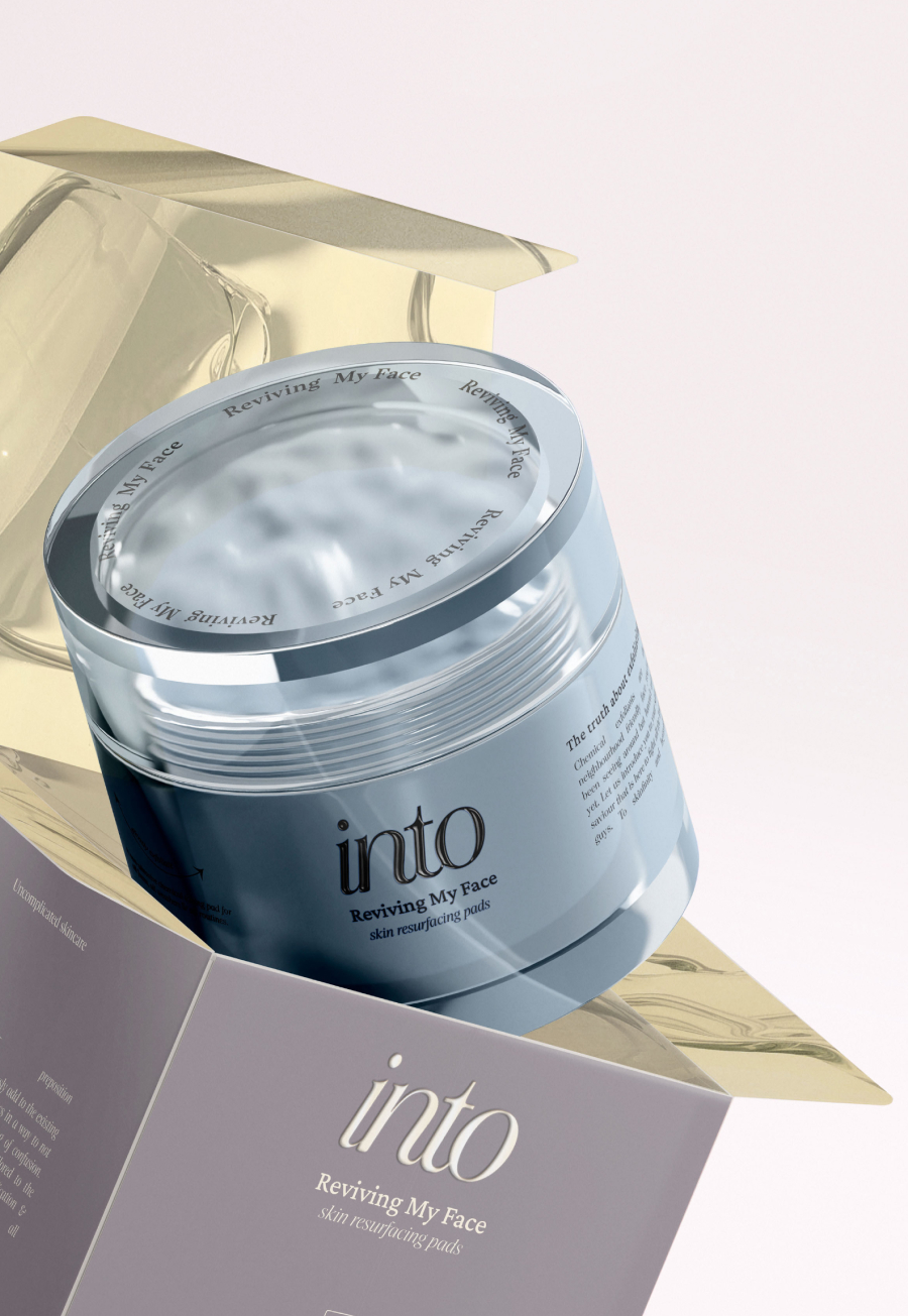 Exfoliating Pads Jar & Box